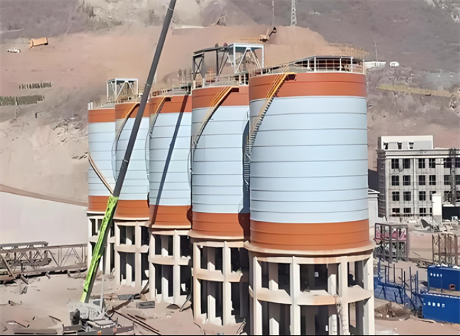 满城高架钢板仓