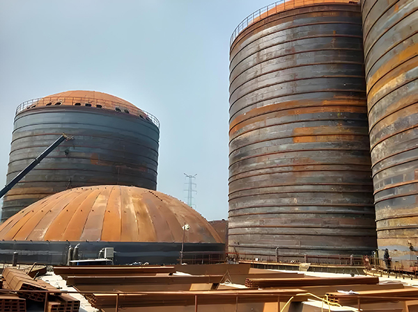 满城焦粉钢板仓